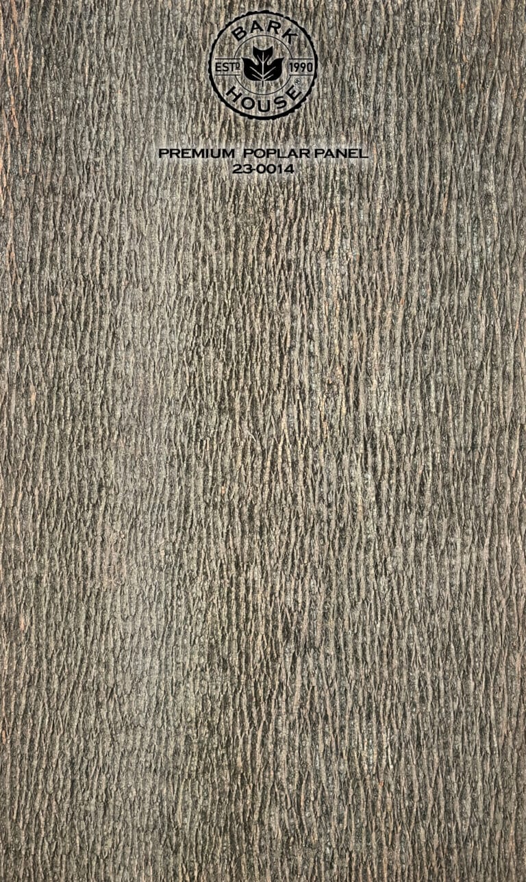 Bark House poplar bark panel SKU POPP-PRE-23-0014