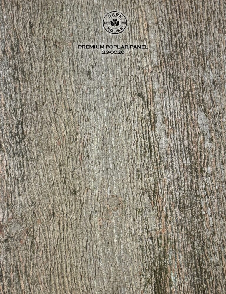 Bark House poplar bark panel SKU POPP-PRE-23-0020