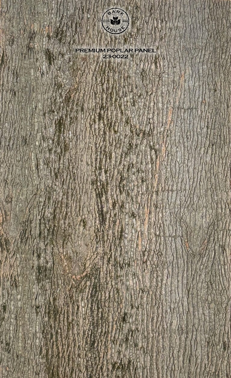 Bark House poplar bark panel SKU POPP-PRE-23-0022