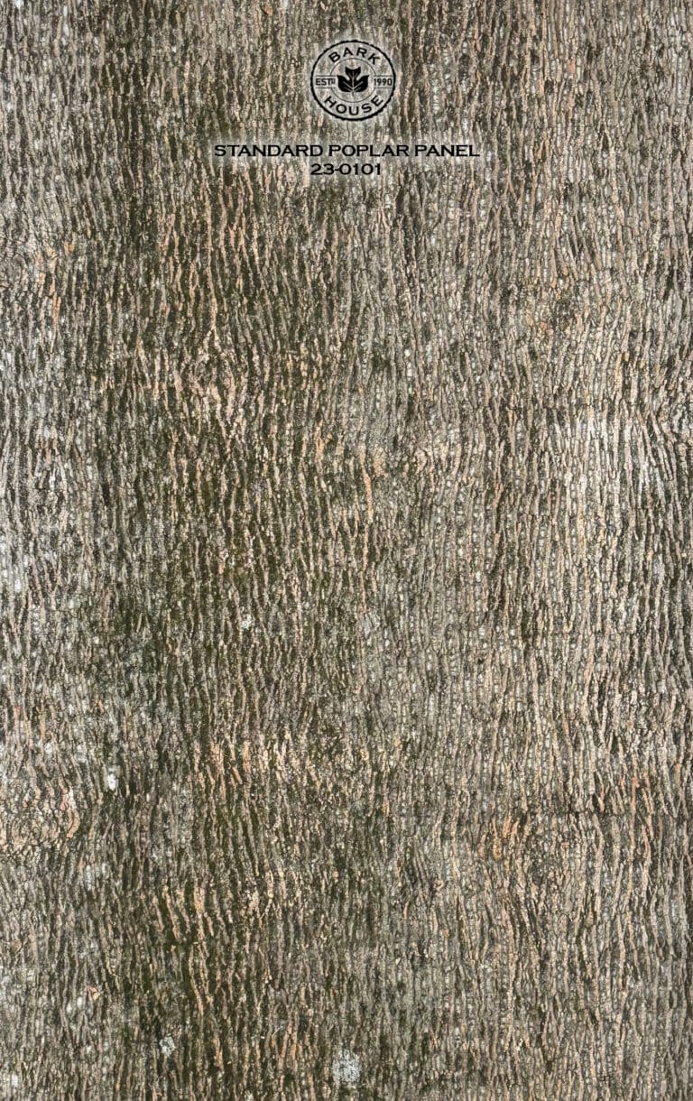 Bark House poplar bark panel SKU POPP-STD-23-0101