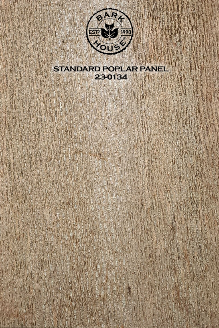 Bark House poplar bark panel SKU POPP-STD-23-0134