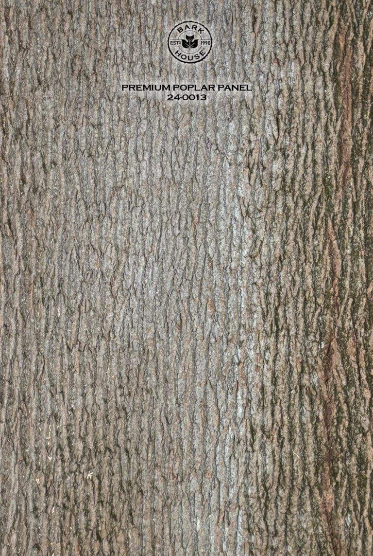 Bark House poplar bark panel SKU POPP-PRE-24-0013