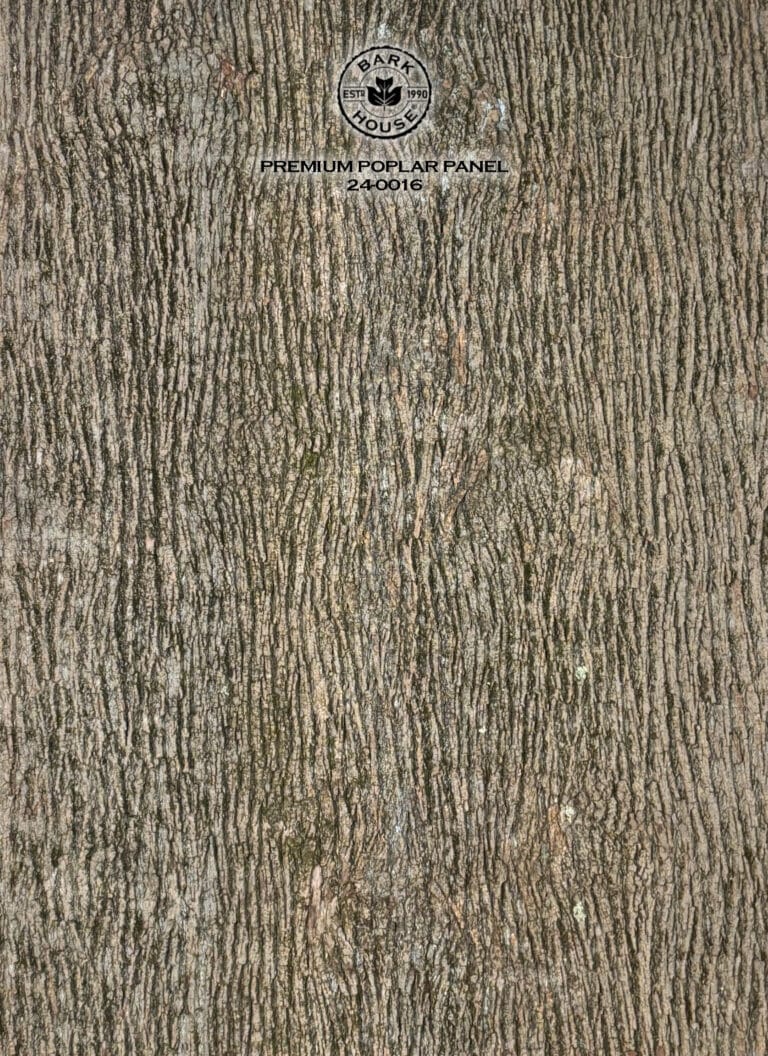 Bark House poplar bark panel SKU POPP-PRE-24-0016