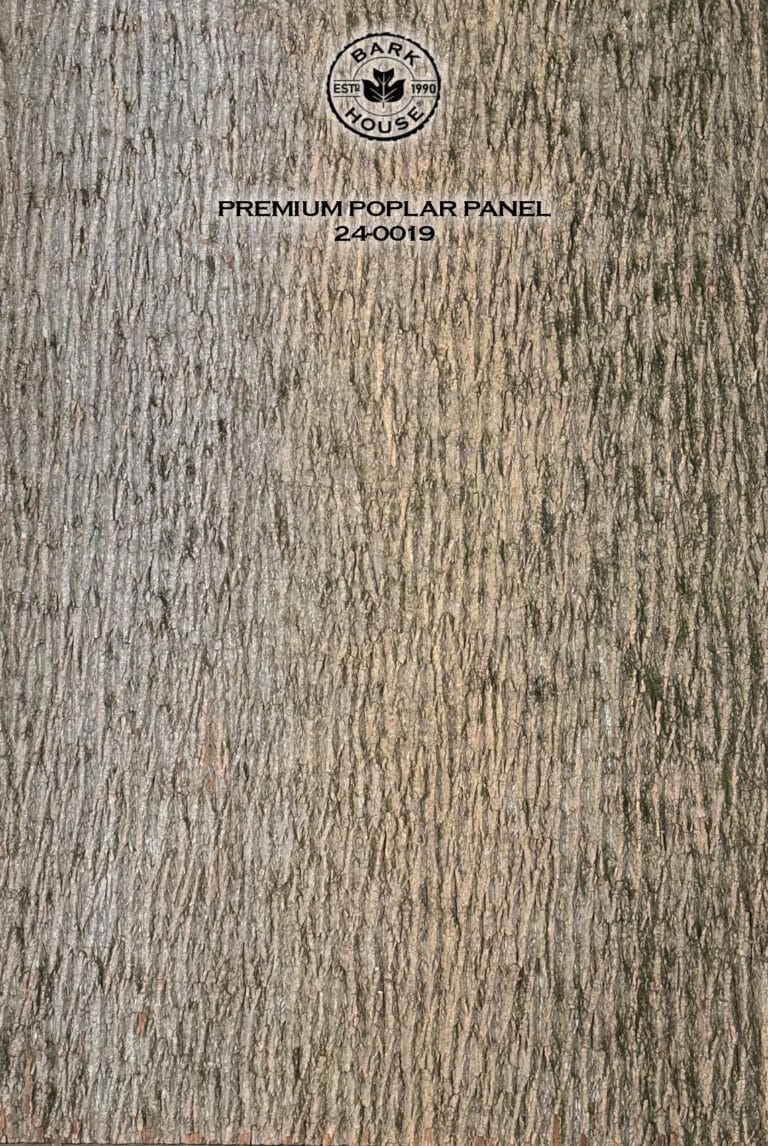 Bark House poplar bark panel SKU POPP-PRE-24-0019