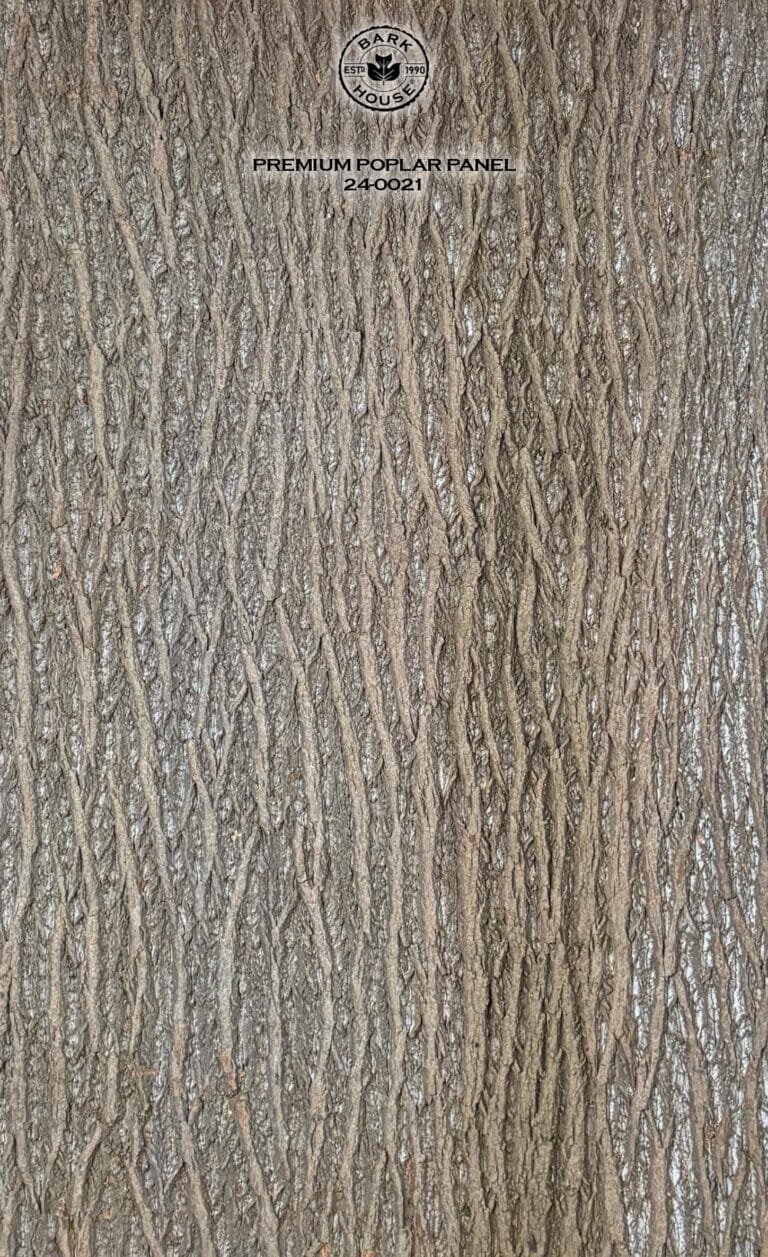 Bark House poplar bark panel SKU POPP-PRE-24-0021