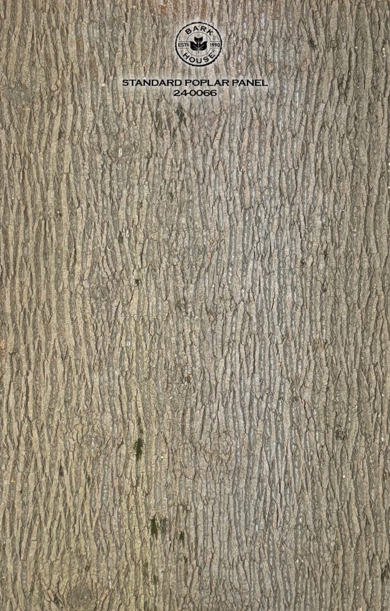 Bark House poplar bark panel SKU POPP-STD-24-0066